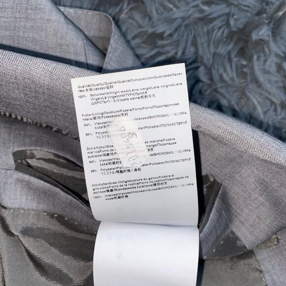 Hugo Boss Men’s Sz 44R Trabaldo 1840 Super 120 Dual Vent Blazer Sport Jacket - Picture 10 of 11